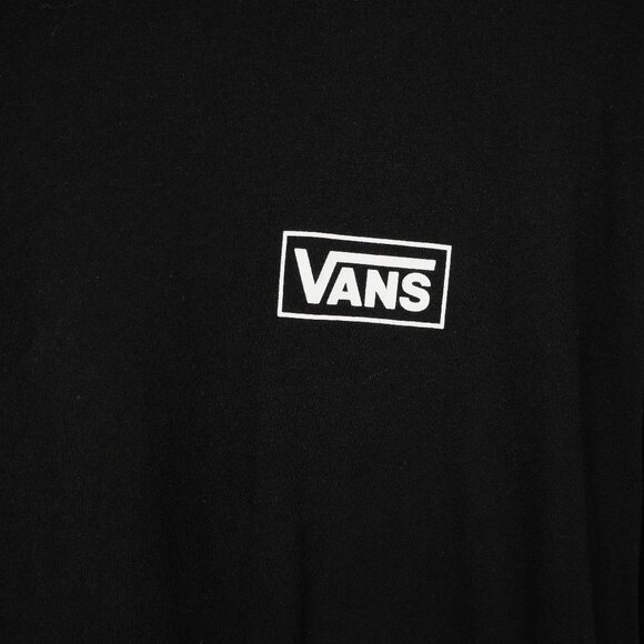 Vans Shirt Mens XL Black Slim Fit Off The Wall Short Sleeve Skater Skateboarding - Picture 6 of 12